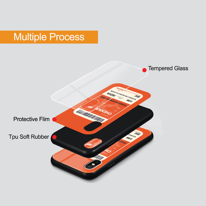 Glass Case Cover for Iphone X