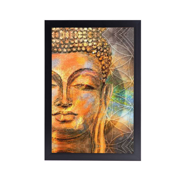 Buddha Meditation Acrylic Art Print with Frame