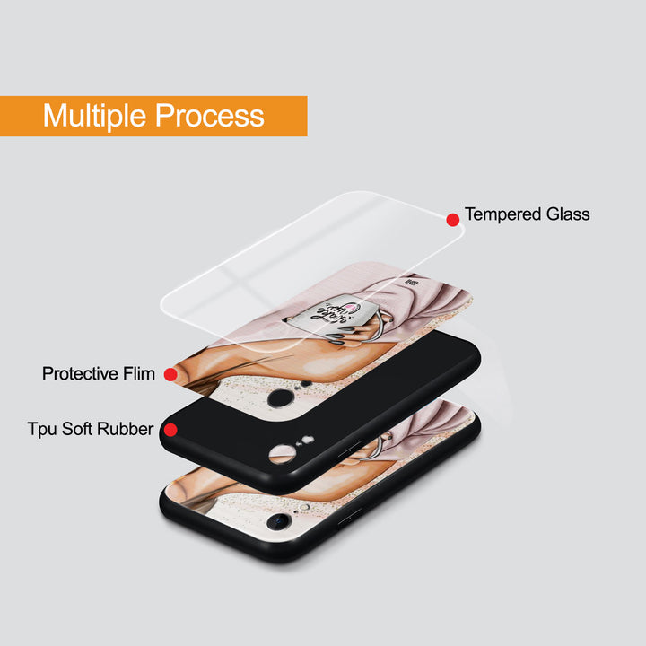 Glass Case Cover for Iphone XR